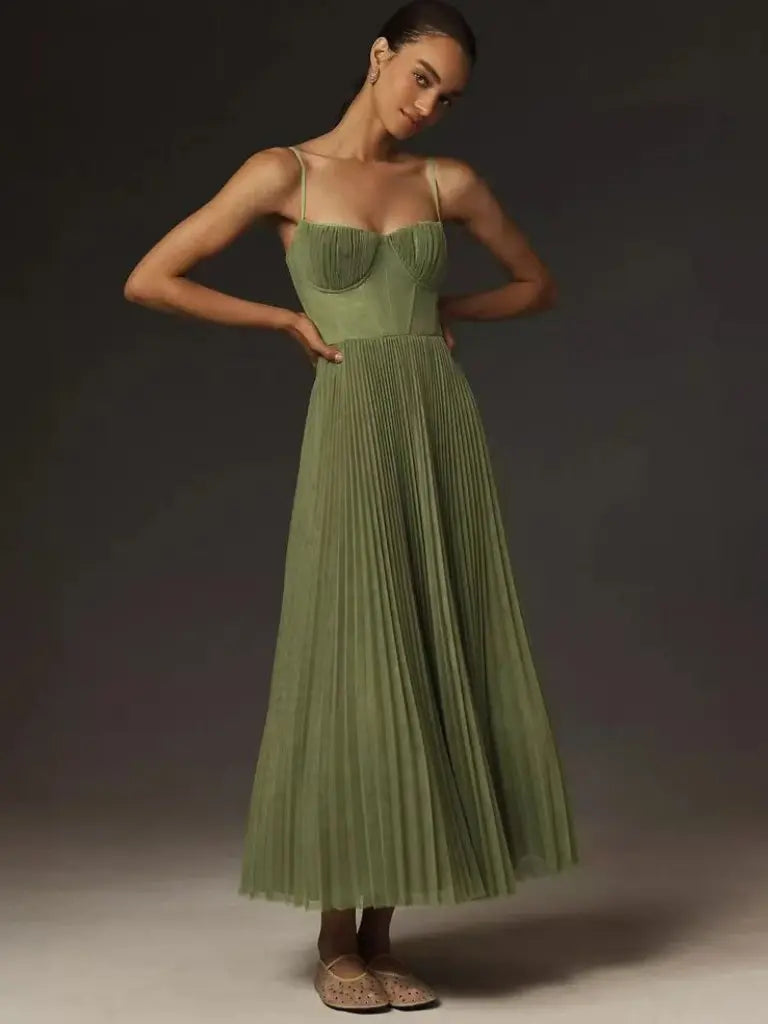 Stefina™ Korsett-Plisseekleid aus Tüll Modeberg Bern