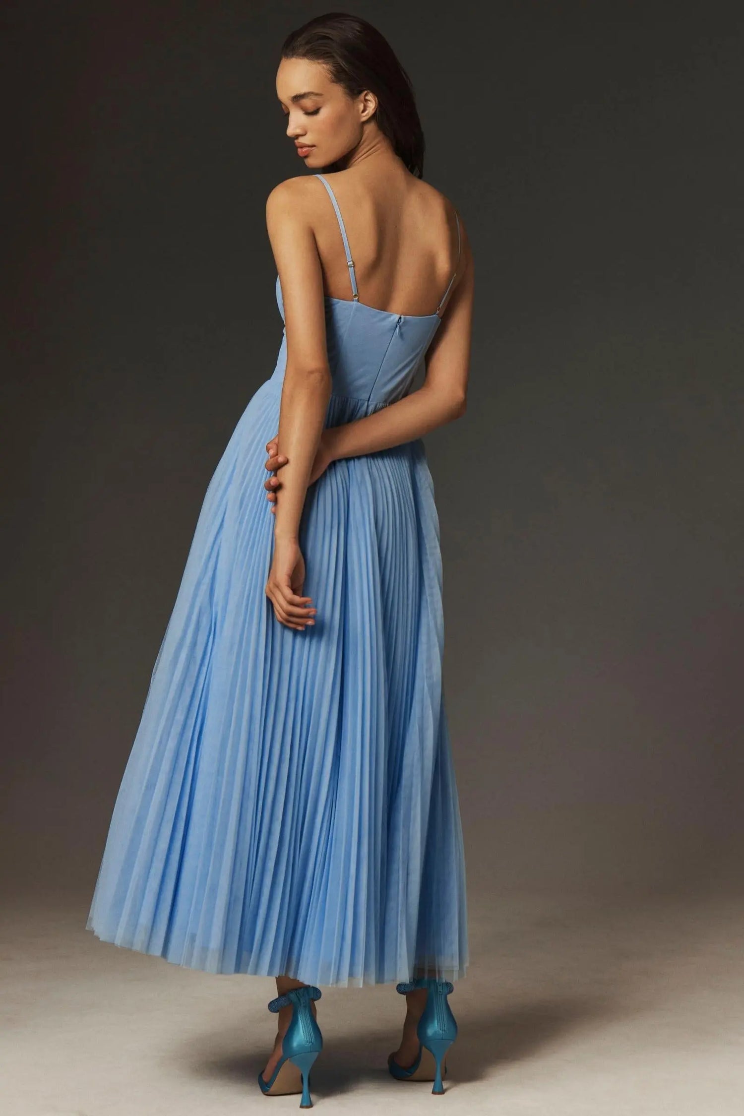 Stefina™ Korsett-Plisseekleid aus Tüll Modeberg Bern