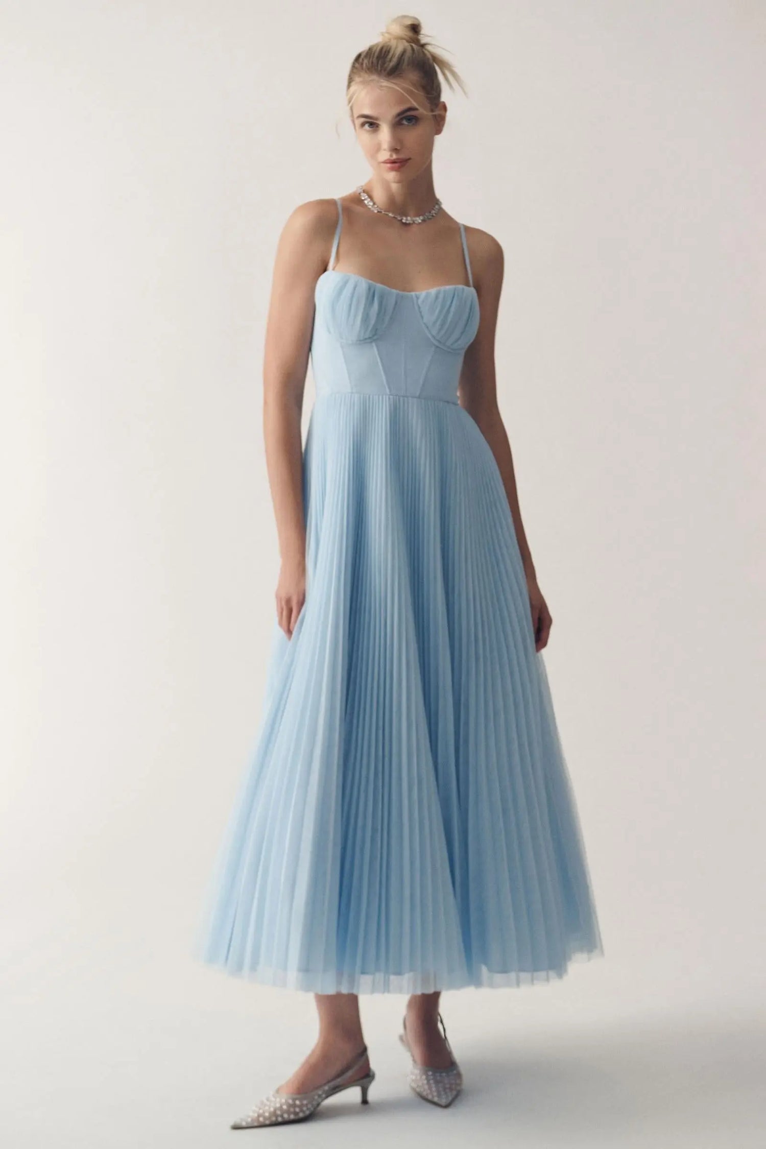 Stefina™ Korsett-Plisseekleid aus Tüll Modeberg Bern