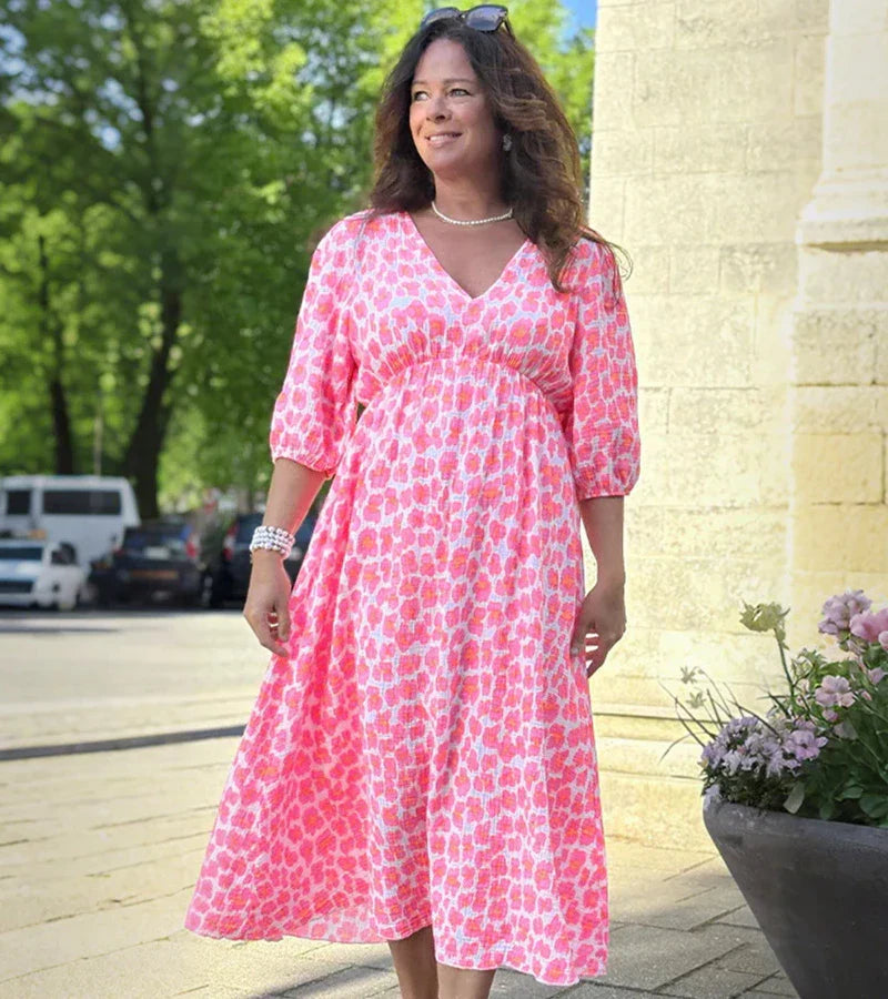 Talina™ Kleid mit elegantem Print Modeberg Bern