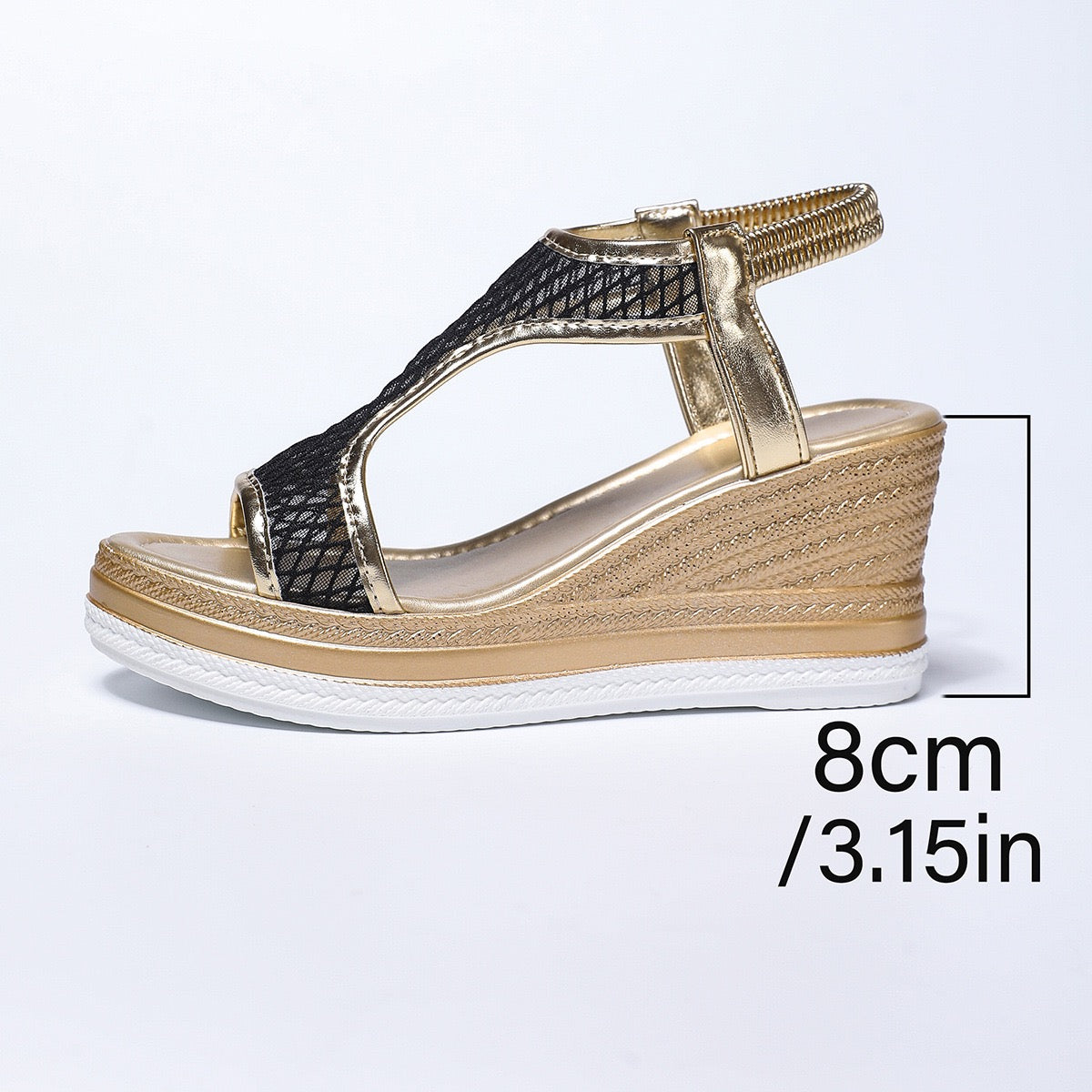 Thalia™ Orthopädische Sandalen mit Keilabsatz Modeberg Bern