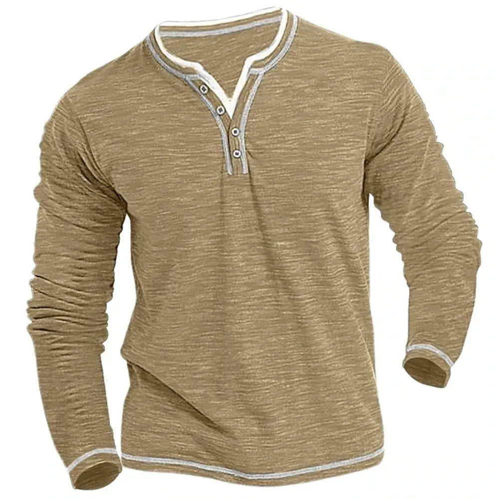 Timo™ Langarmshirt 2025 mit V-Ausschnitt Modeberg Bern