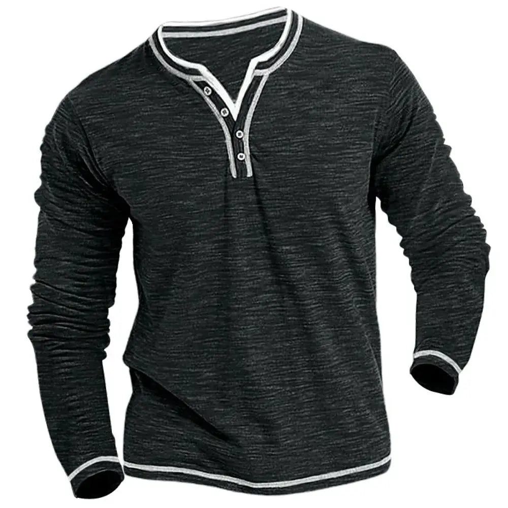 Timo™ Langarmshirt 2025 mit V-Ausschnitt Modeberg Bern