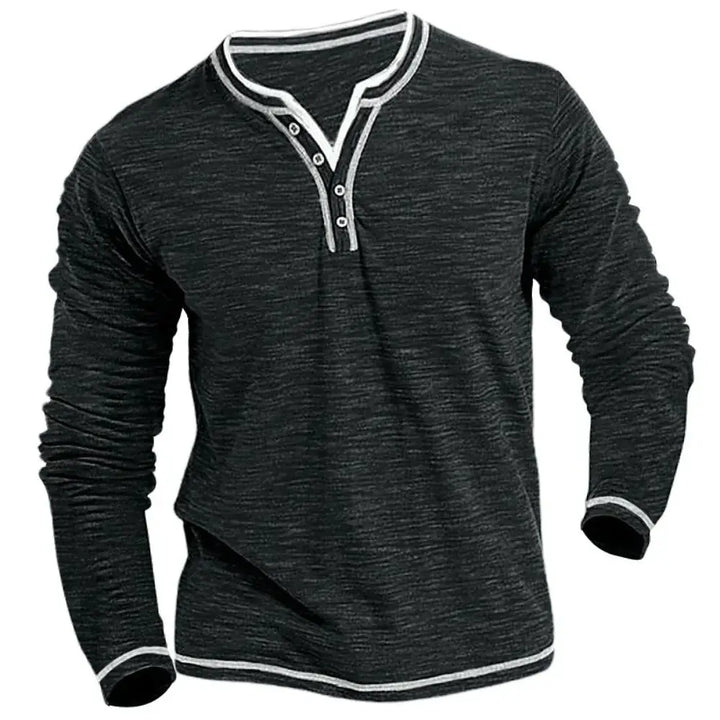 Timo™ Langarmshirt 2025 mit V-Ausschnitt Modeberg Bern