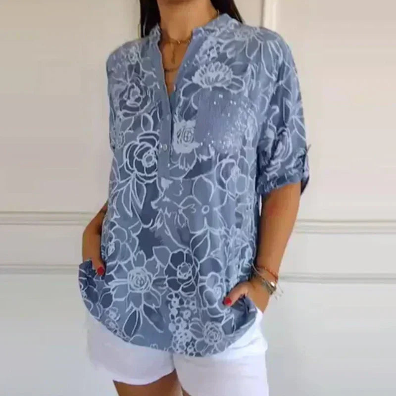Tirena™ Stilvolle Bluse Modeberg Bern