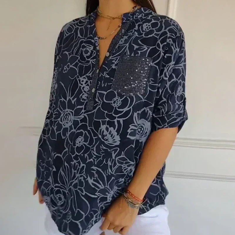 Tirena™ Stilvolle Bluse Modeberg Bern