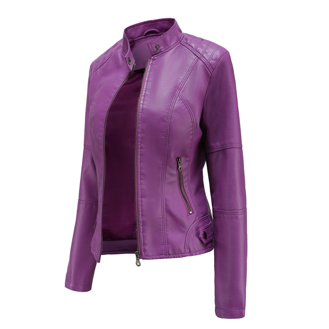 Vintage Leather-Look Jacket for Everyday Elegance Modeberg Bern