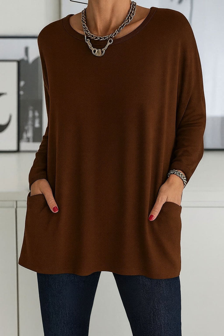 Clavien™ Lange Strick Tunika Modeberg Bern