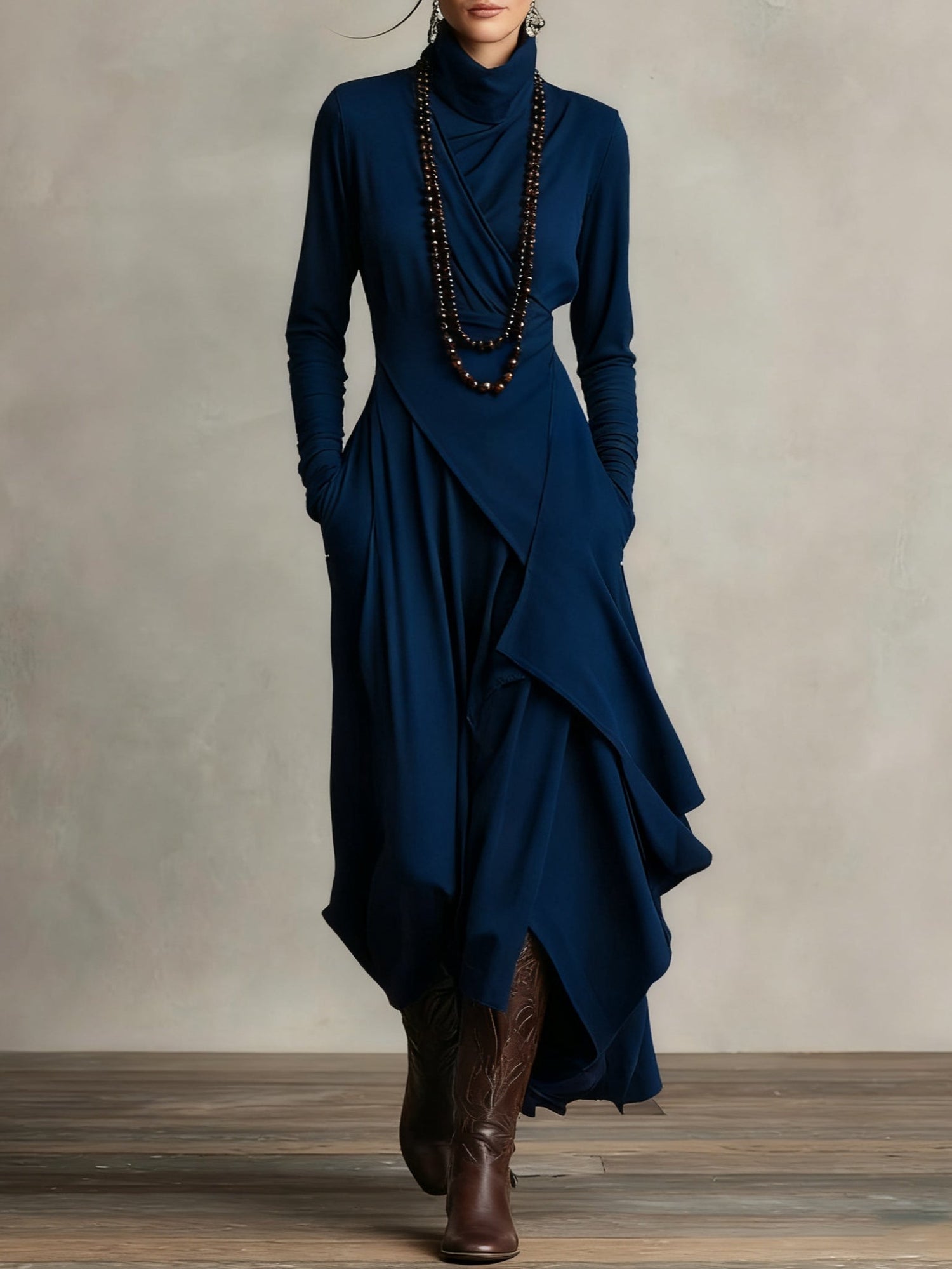 Dravelle™ Drapierter Maxikleid Modeberg Bern