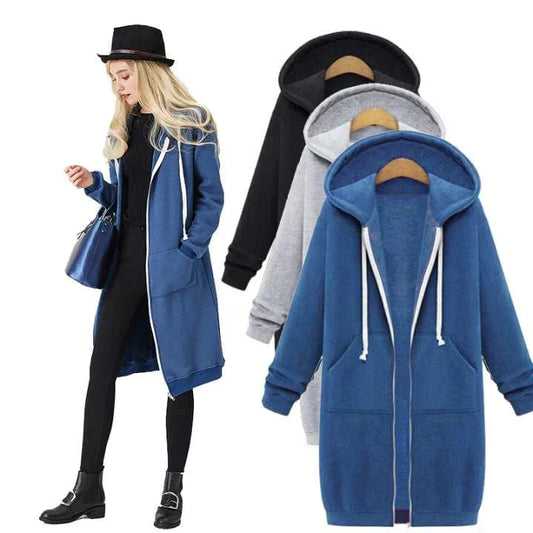 Yariel™ Langer Damen Hoodie Modeberg Bern
