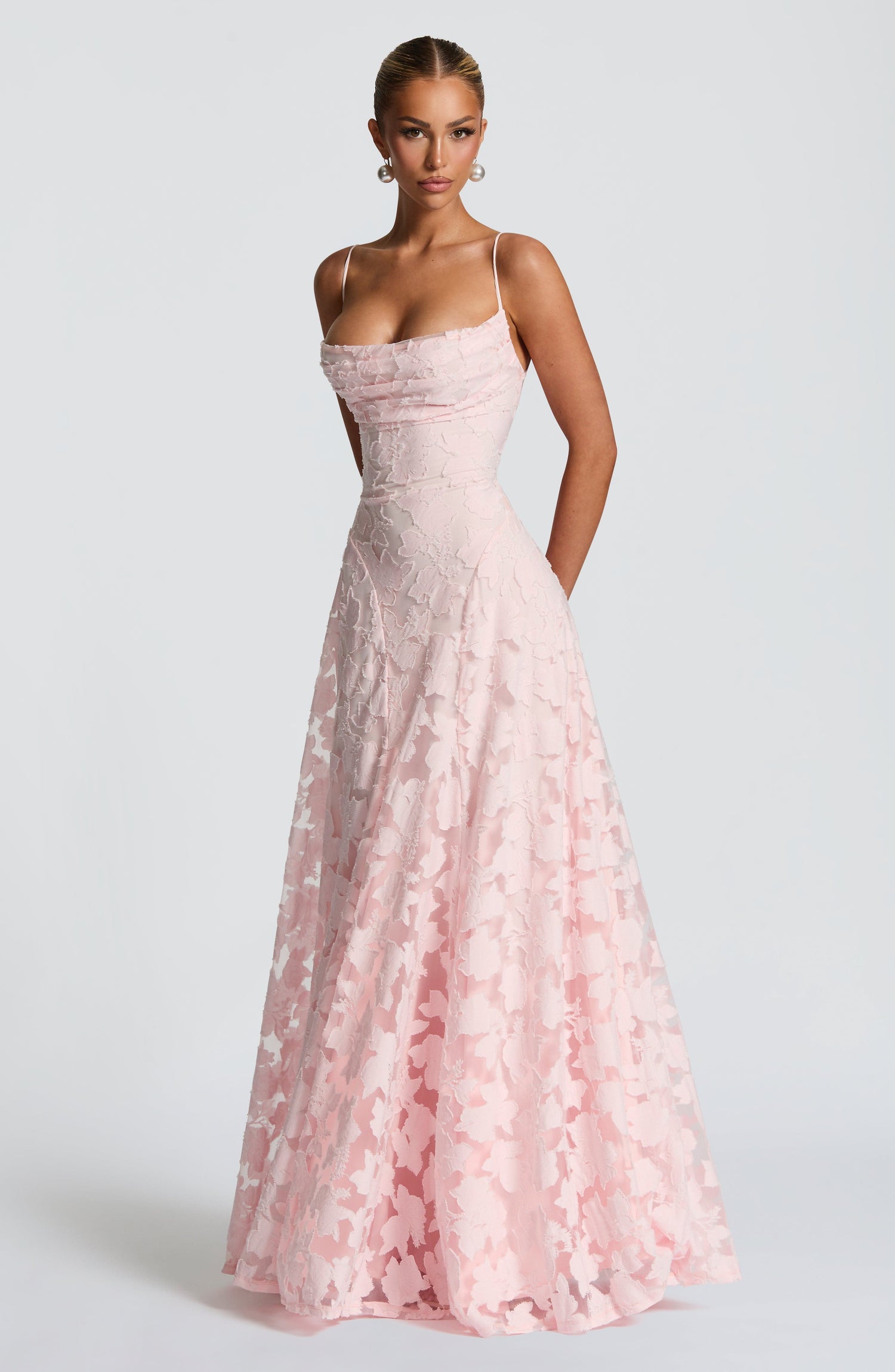 Ysolde™ Korsett-Maxikleid mit Spitzendetail Modeberg Bern