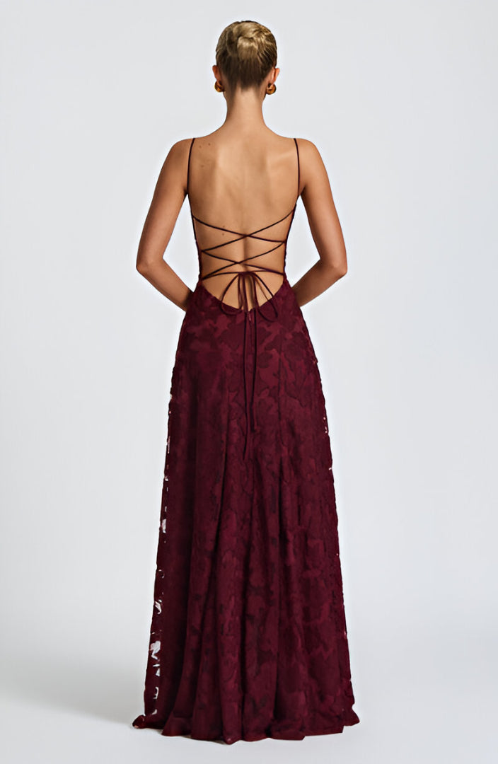 Ysolde™ Korsett-Maxikleid mit Spitzendetail Modeberg Bern