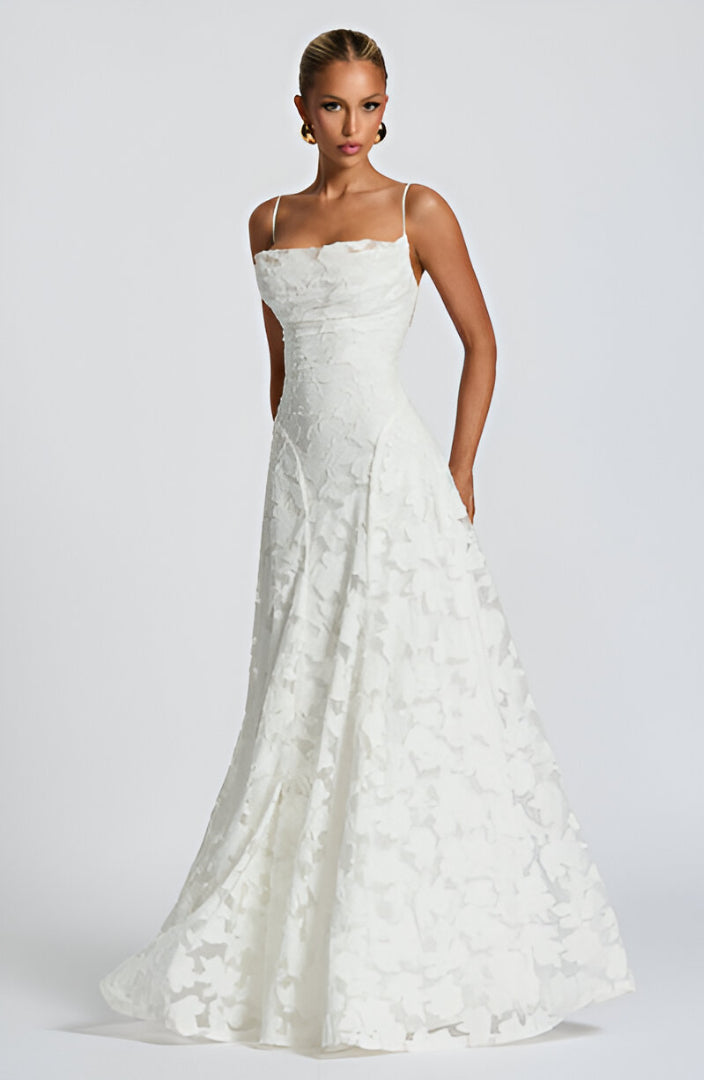 Ysolde™ Korsett-Maxikleid mit Spitzendetail Modeberg Bern
