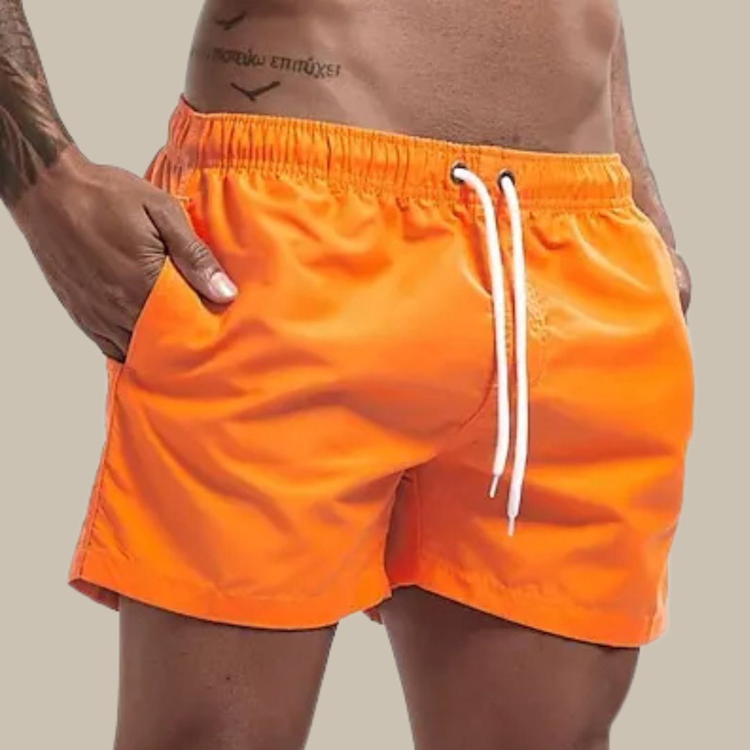 Drune | Badeshorts Mit Kordelzug Und Taschen Für Herren Modeberg Bern