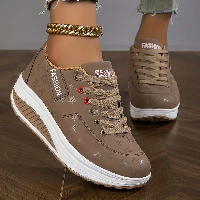Platform Lace-Up Trainers Modeberg Bern