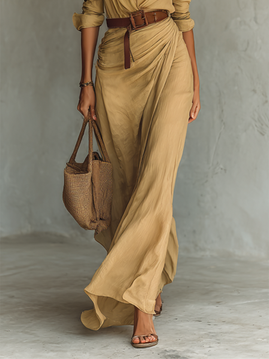 Belora™ Maxikleid mit Gürtel Modeberg Bern