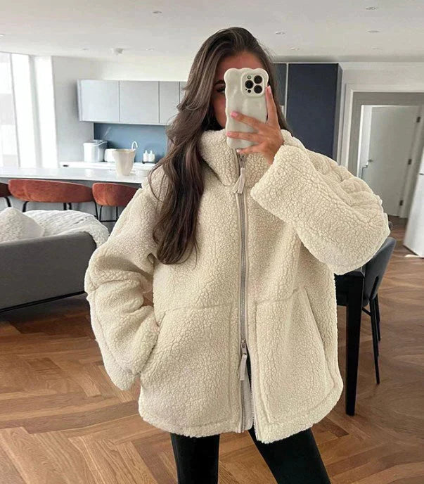 Amariel™ Oversize Teddy Mantel Modeberg Bern