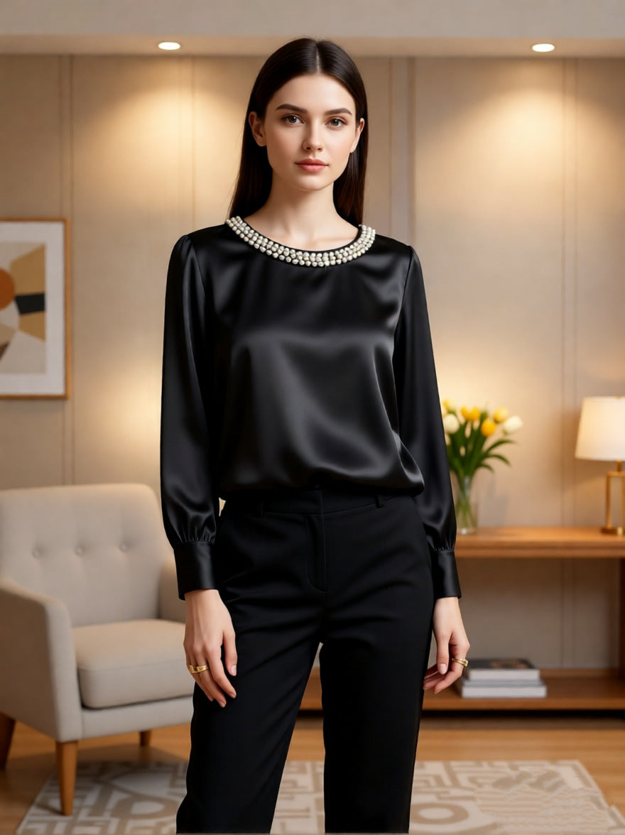 Perlune™ Eleganter Rundhals Modeberg Bern