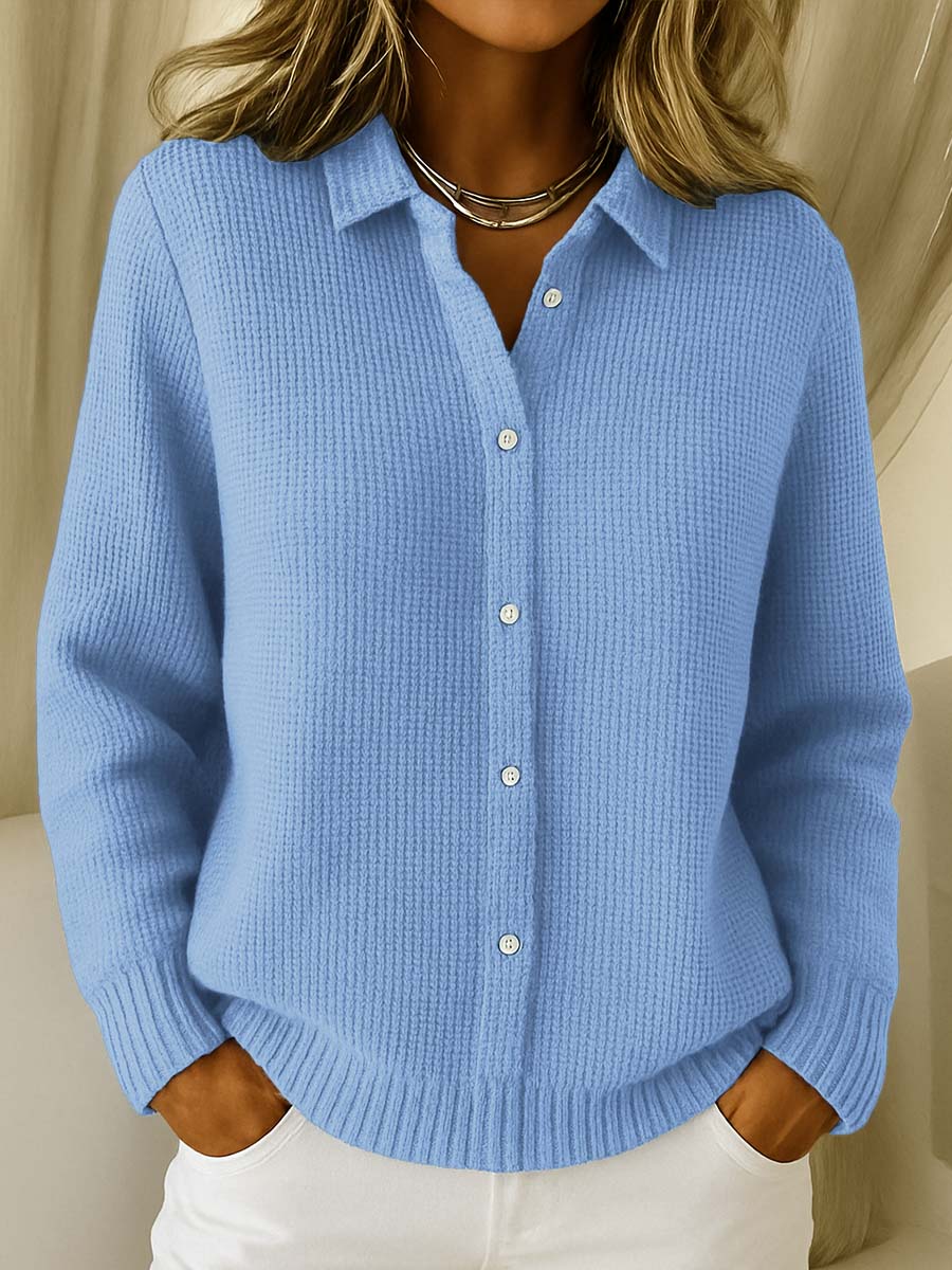 Elryn™ Knopf Strickbluse Modeberg Bern