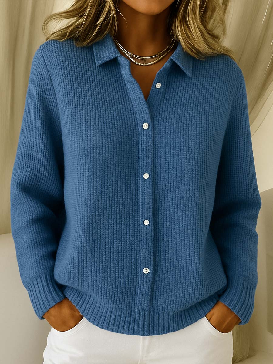 Elryn™ Knopf Strickbluse Modeberg Bern