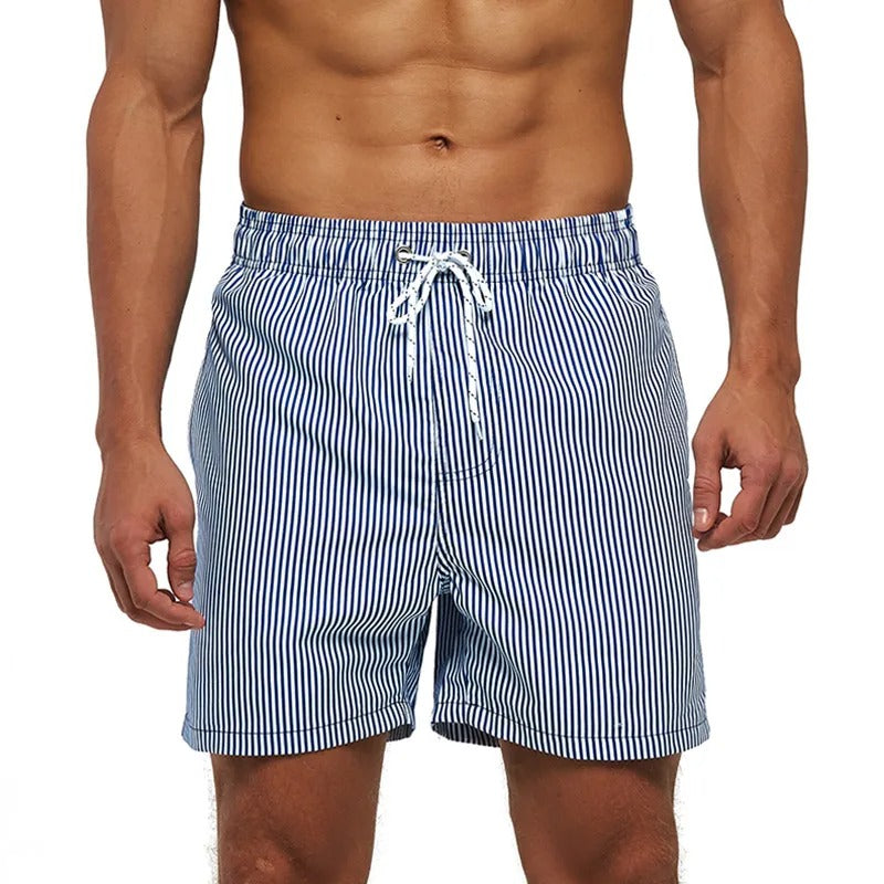 Drune | Atmungsaktive Badeshorts mit Funky Print für Männer Modeberg Bern