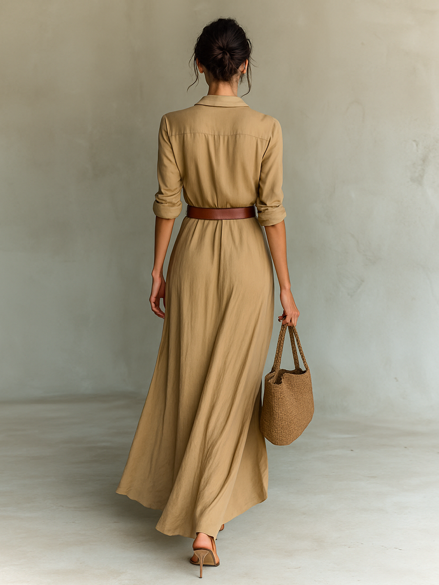Belora™ Maxikleid mit Gürtel Modeberg Bern
