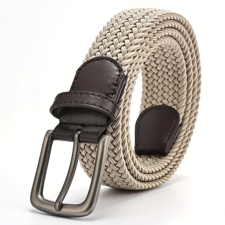 Bertram™ Geflochtener Gürtel Mit Dornschnalle – Khaki | Modeberg Bern