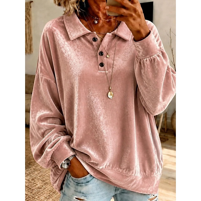 Relaxed Collared Jumper Modeberg Bern