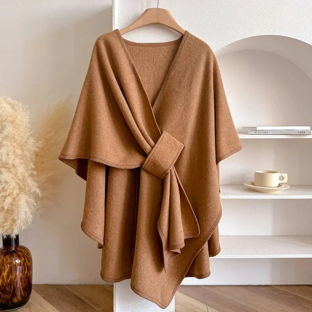Lorvaneck™ Langer Poncho Schal Modeberg Bern