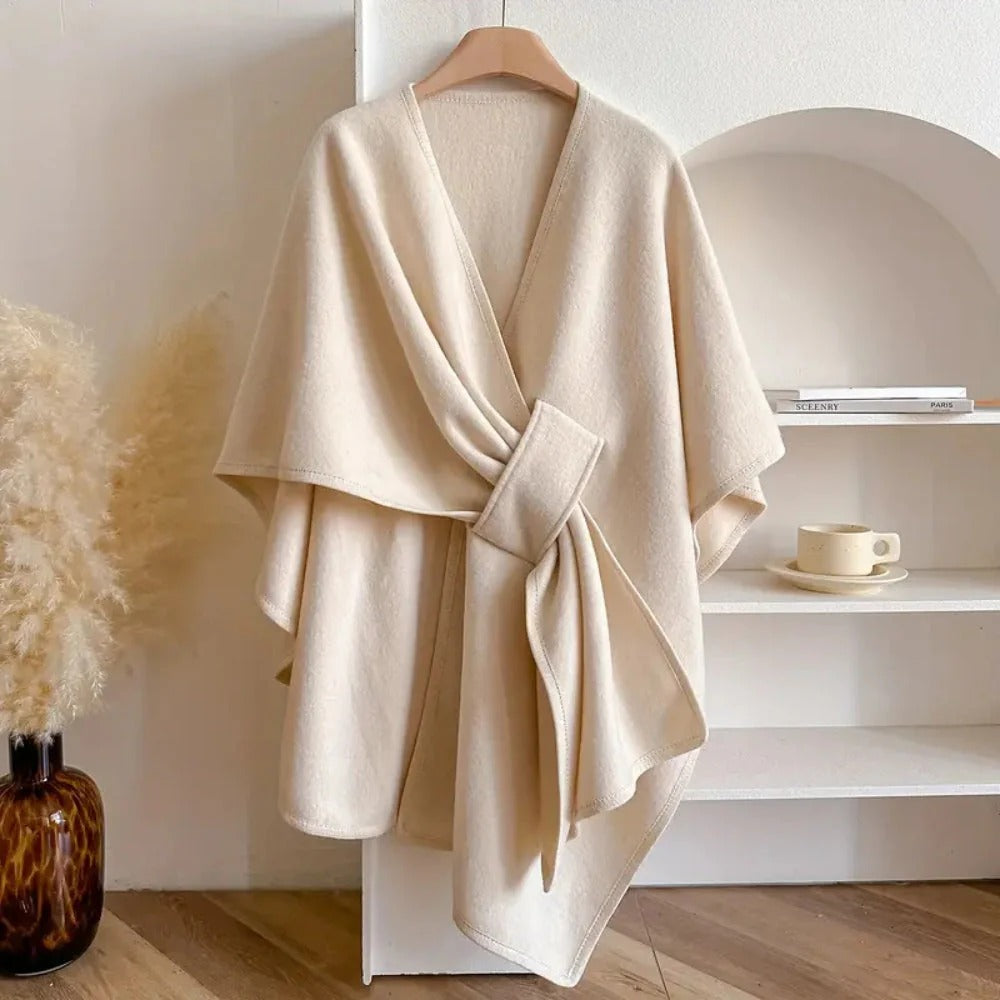 Lorvaneck™ Langer Poncho Schal Modeberg Bern