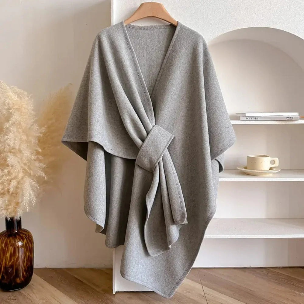 Lorvaneck™ Langer Poncho Schal Modeberg Bern