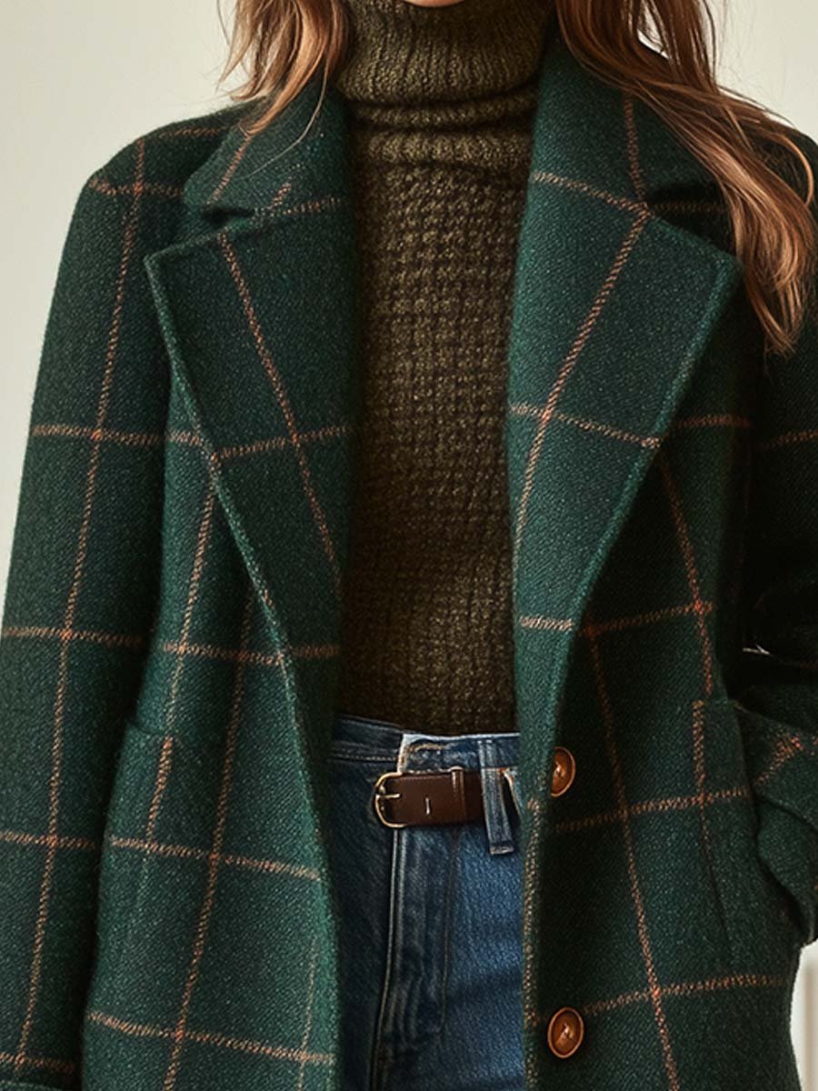 Selvik™ Retro Tweed Mantel Modeberg Bern