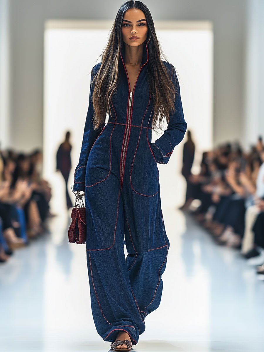 Lorvaneck™ Retro Denim Overall Modeberg Bern
