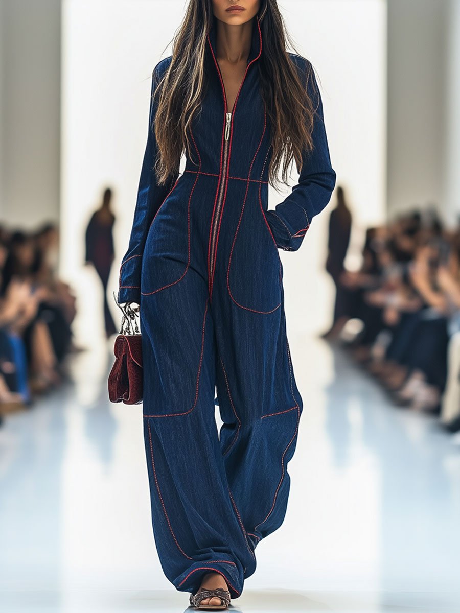 Lorvaneck™ Retro Denim Overall Modeberg Bern