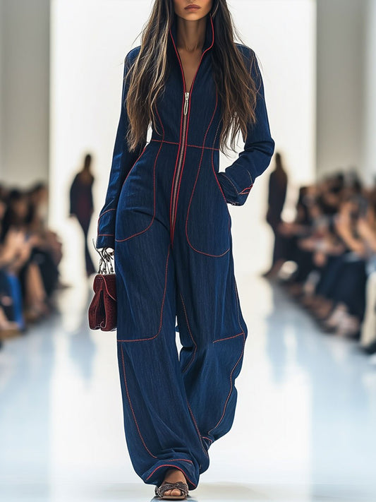 Lorvaneck™ Retro Denim Overall Modeberg Bern