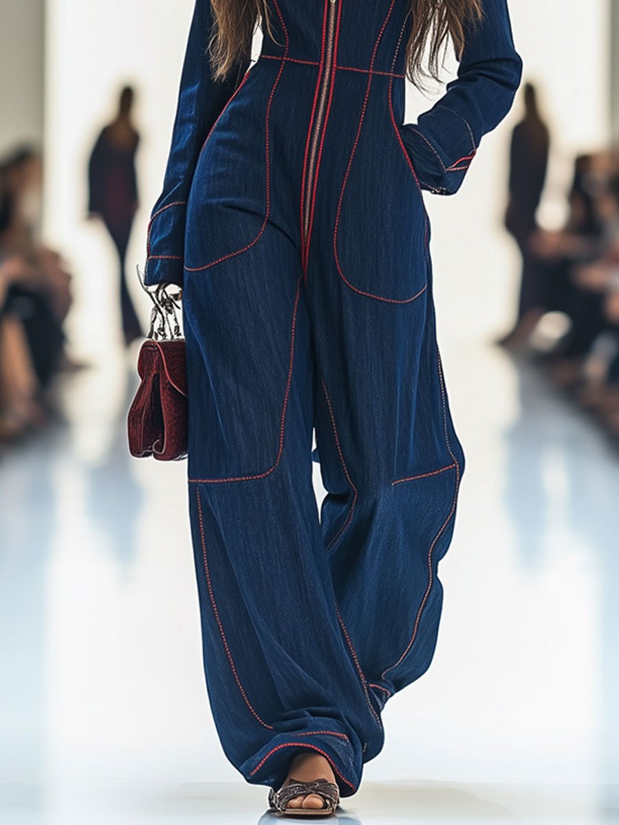 Lorvaneck™ Retro Denim Overall Modeberg Bern
