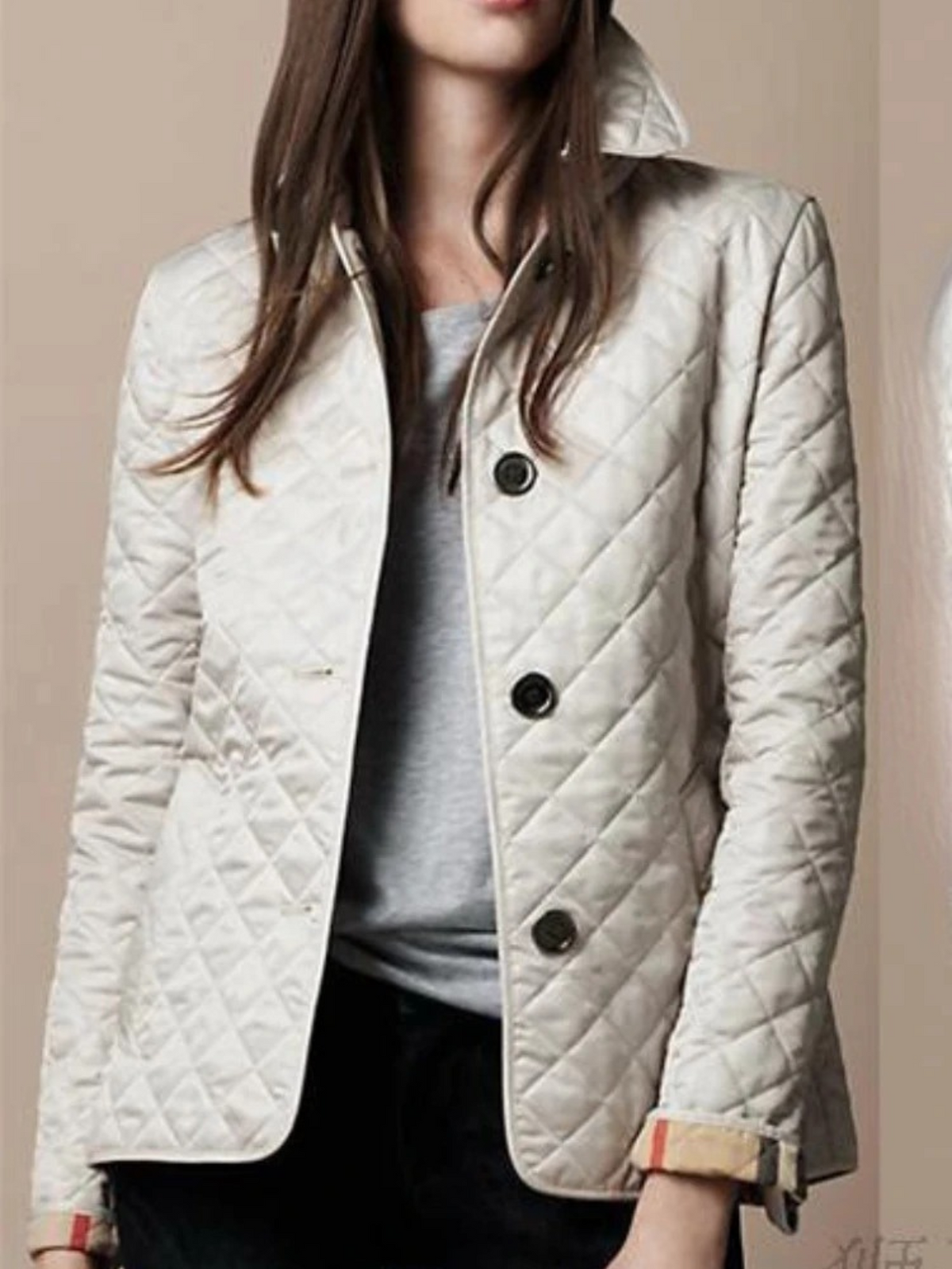 Lightweight Quilted Snap Jacket Modeberg Bern