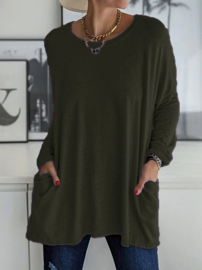 Clavien™ Lange Strick Tunika Modeberg Bern