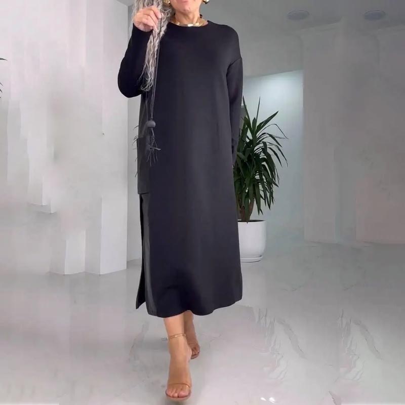 Dralvina™ Patchwork Kleid mit Taschen Modeberg Bern