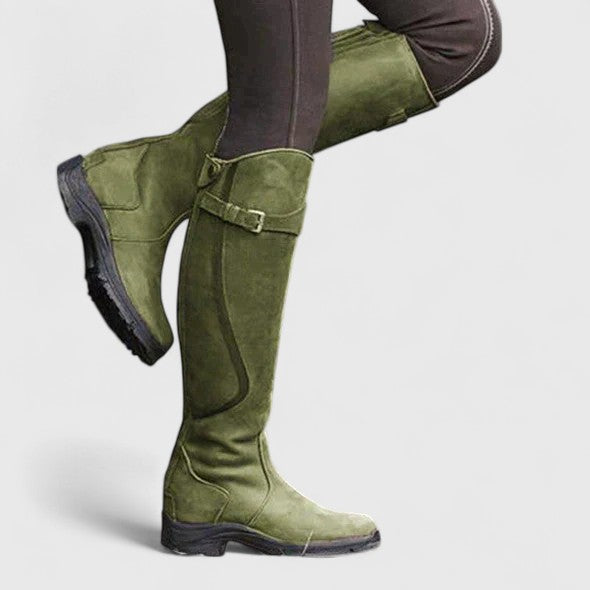 Supportive Buckled Accent Ankle Boots Modeberg Bern