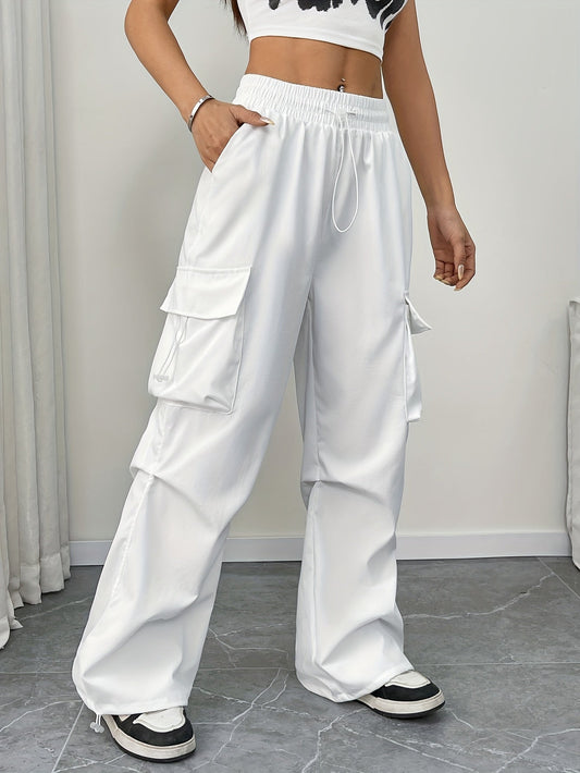Wide-Leg Cargo Pocket Trousers Modeberg Bern