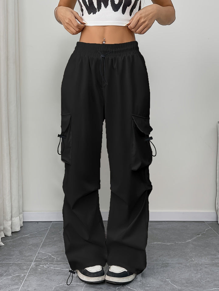 Wide-Leg Cargo Pocket Trousers Modeberg Bern